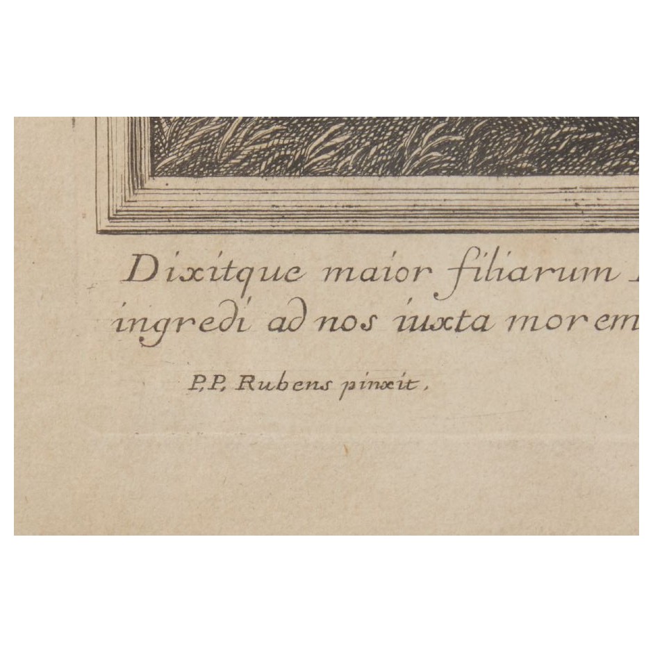 Graviūra pagal Peter Paul Rubensa spausdino Jacques Coelemans 1702 m